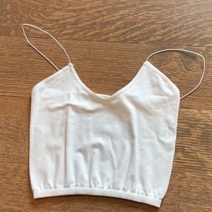 White Women's Camisole Top